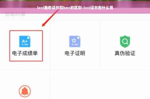 lcci商务证书和bec的区别-lcci证书有什么用