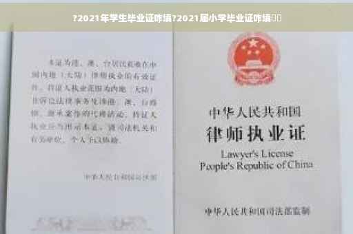 ?2021年学生毕业证咋填?2021届小学毕业证咋填⚡️