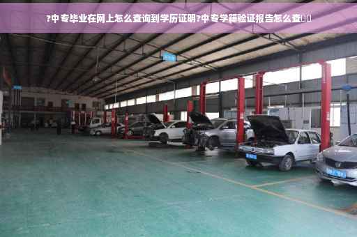?中专毕业在网上怎么查询到学历证明?中专学籍验证报告怎么查⚡️