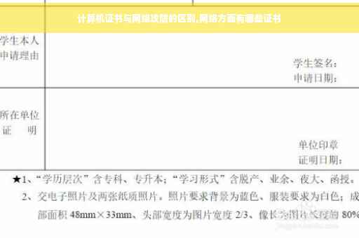 计算机证书与网络攻防的区别,网络方面有哪些证书