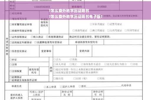 ?怎么查外地学历证明书
?怎么查外地学历证明书电子版?
