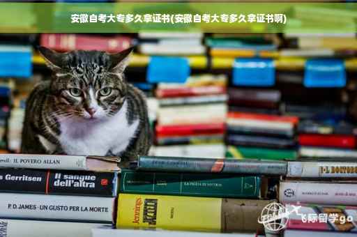 安徽自考大专多久拿证书(安徽自考大专多久拿证书啊)