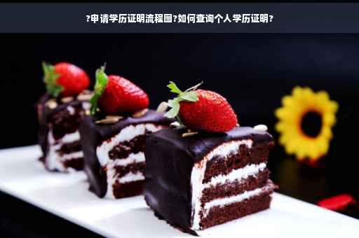 ?申请学历证明流程图?如何查询个人学历证明?