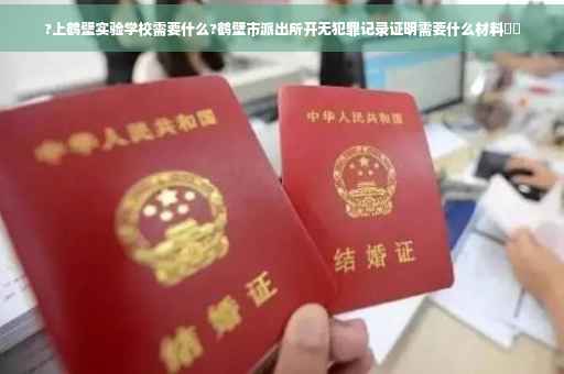 ?上鹤壁实验学校需要什么?鹤壁市派出所开无犯罪记录证明需要什么材料⚡️