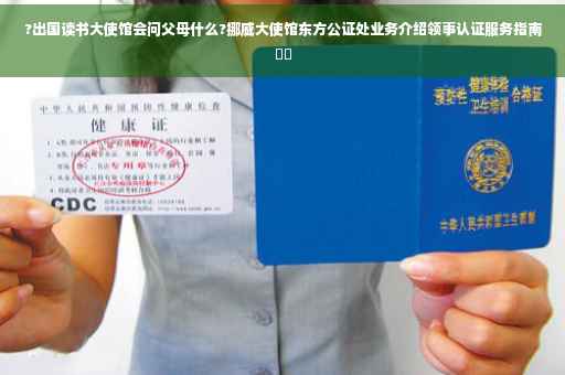 ?出国读书大使馆会问父母什么?挪威大使馆东方公证处业务介绍领事认证服务指南⚡️