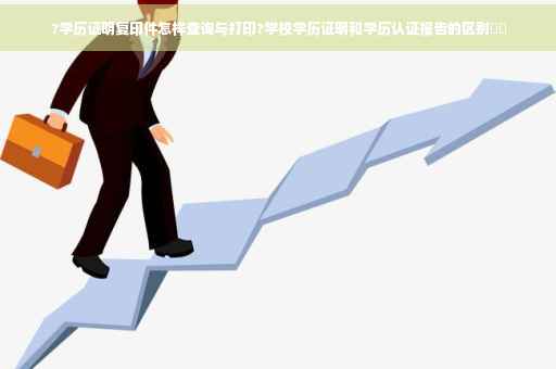 ?学历证明复印件怎样查询与打印?学校学历证明和学历认证报告的区别⚡️