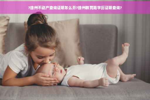 ?徐州不动产查询证明怎么开?徐州教育局学历证明查询?