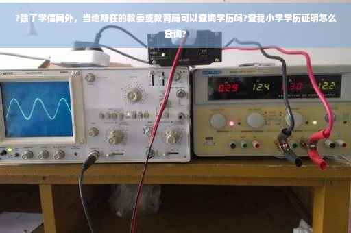 ?除了学信网外，当地所在的教委或教育局可以查询学历吗?查我小学学历证明怎么查询?