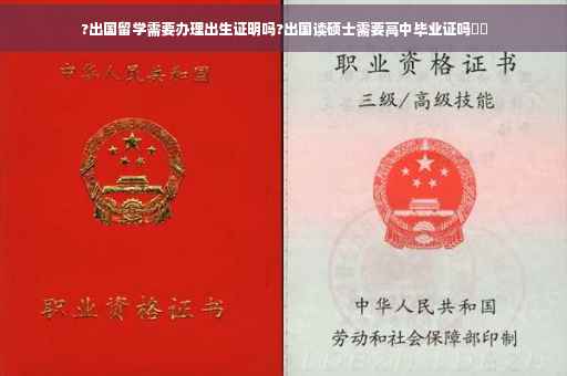 ?出国留学需要办理出生证明吗?出国读硕士需要高中毕业证吗⚡️