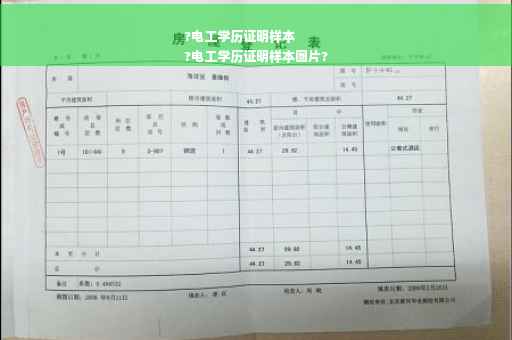 ?电工学历证明样本
?电工学历证明样本图片?