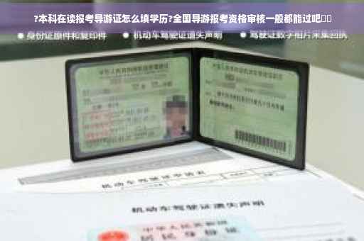 ?本科在读报考导游证怎么填学历?全国导游报考资格审核一般都能过吧⚡️