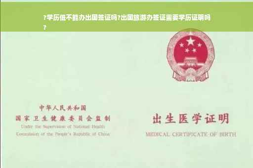 ?学历低不能办出国签证吗?出国旅游办签证需要学历证明吗
?