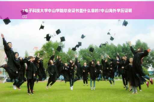 ?电子科技大学中山学院毕业证书盖什么章的?中山海外学历证明
⚡️