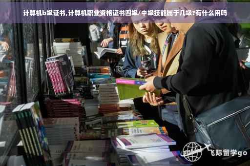 计算机b级证书,计算机职业资格证书四级/中级技能属于几级?有什么用吗 计算机b级证书,计算机职业资格证书四级/中级技能属于几级?有什么用吗