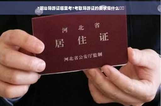 ?潮汕导游证哪里考?考取导游证的要求是什么⚡️