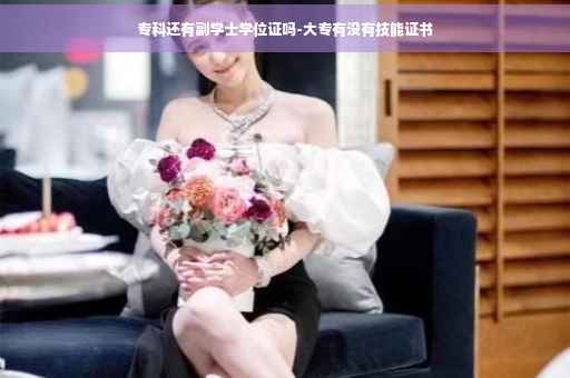 专科还有副学士学位证吗-大专有没有技能证书