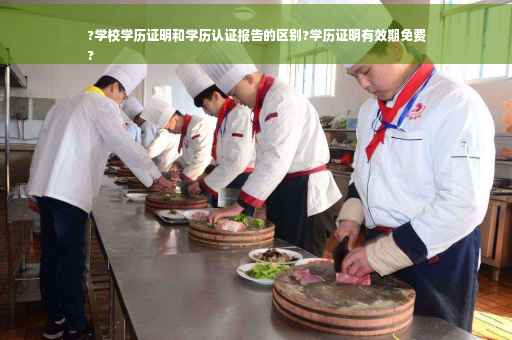 ?学校学历证明和学历认证报告的区别?学历证明有效期免费
?