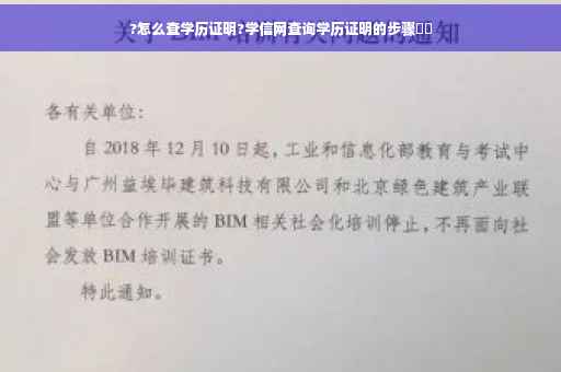 ?怎么查学历证明?学信网查询学历证明的步骤⚡️