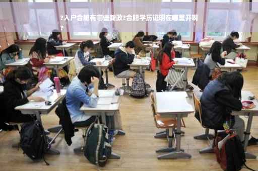 ?入户合肥有哪些新政?合肥学历证明在哪里开啊
?