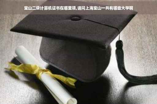 宝山二级计算机证书在哪里领,请问上海宝山一共有哪些大学啊
