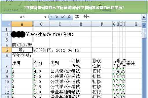 ?学信网如何查自己学历证明编号?学信网怎么查自己的学历?