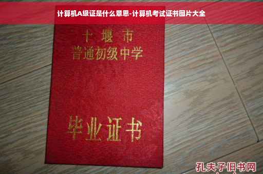 计算机A级证是什么意思-计算机考试证书图片大全