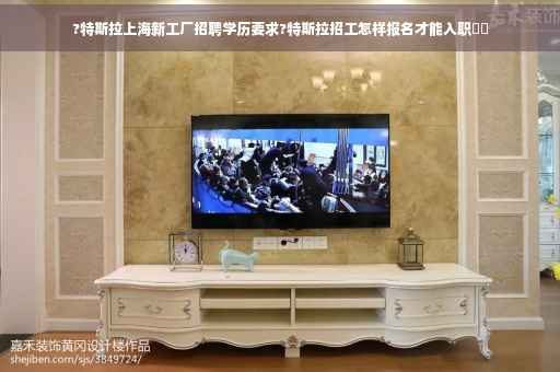 ?特斯拉上海新工厂招聘学历要求?特斯拉招工怎样报名才能入职⚡️