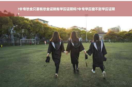 ?中专毕业只要有毕业证就有学历证明吗?中专学历查不到学历证明
?