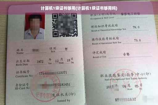 计算机1级证书够用(计算机1级证书够用吗)