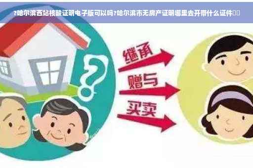 ?哈尔滨西站核酸证明电子版可以吗?哈尔滨市无房产证明哪里去开带什么证件⚡️
