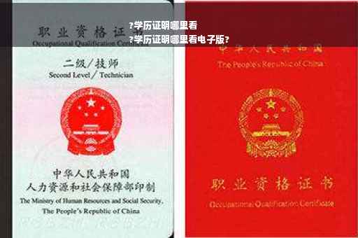 ?学历证明哪里看
?学历证明哪里看电子版?