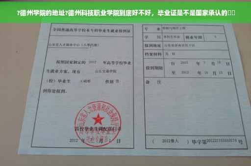 ?德州学院的地址?德州科技职业学院到底好不好，毕业证是不是国家承认的⚡️