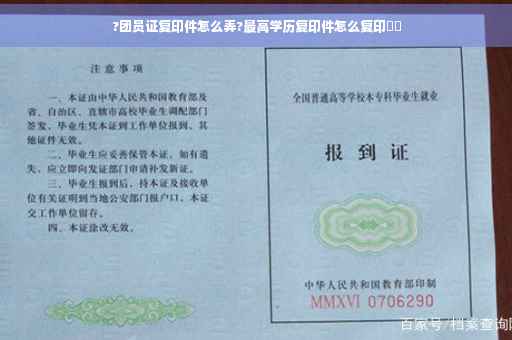 ?团员证复印件怎么弄?最高学历复印件怎么复印⚡️