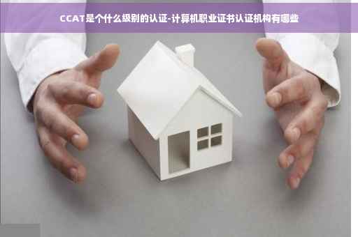 CCAT是个什么级别的认证-计算机职业证书认证机构有哪些