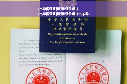 ?出学历证明和职称证承诺书
?出学历证明和职称证承诺书一样吗?