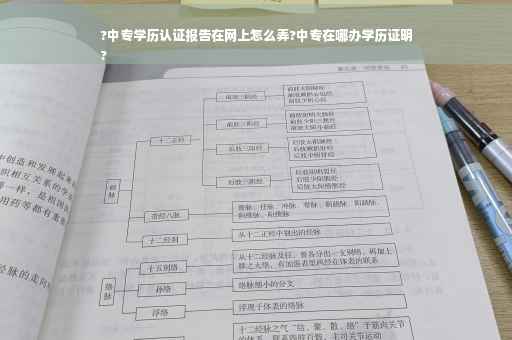 ?中专学历认证报告在网上怎么弄?中专在哪办学历证明
?