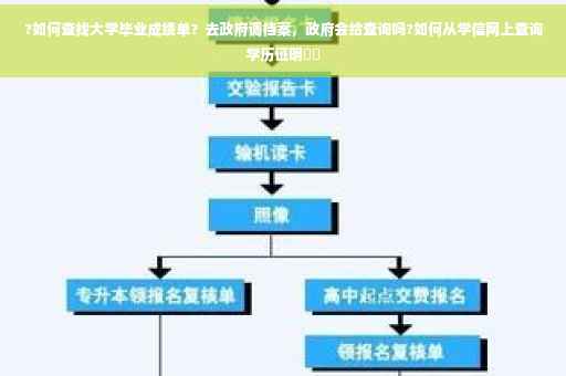 ?如何查找大学毕业成绩单？去政府调档案，政府会给查询吗?如何从学信网上查询学历证明⚡️