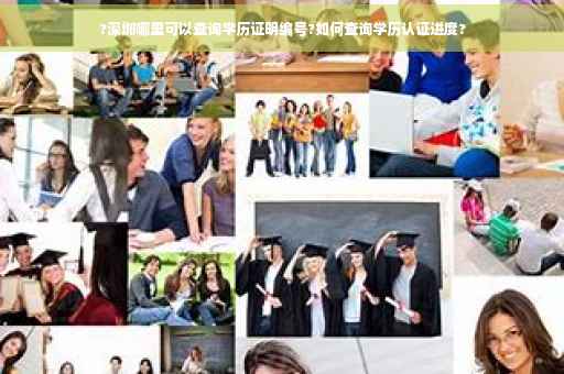 ?深圳哪里可以查询学历证明编号?如何查询学历认证进度? ?深圳哪里可以查询学历证明编号?如何查询学历认证进度?