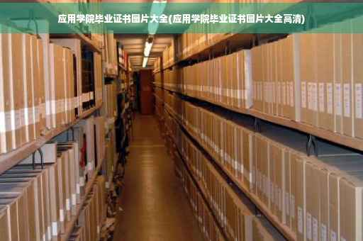 应用学院毕业证书图片大全(应用学院毕业证书图片大全高清)