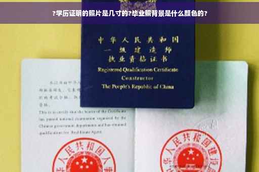 ?学历证明的照片是几寸的?毕业照背景是什么颜色的?
