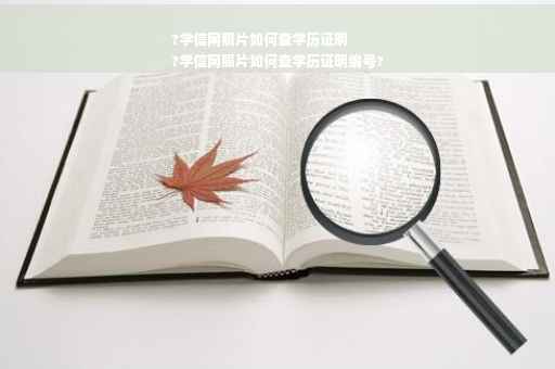 ?学信网照片如何查学历证明
?学信网照片如何查学历证明编号?