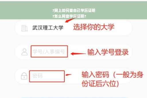 ?网上如何查自己学历证明
?怎么网查学历证明?