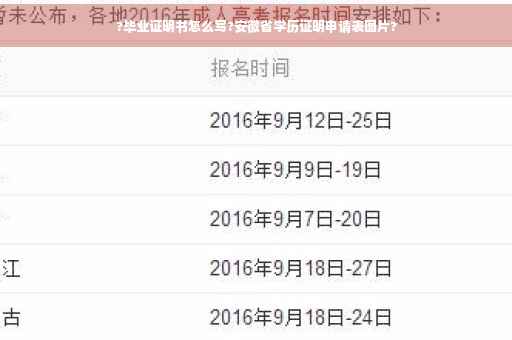 ?毕业证明书怎么写?安徽省学历证明申请表图片? ?毕业证明书怎么写?安徽省学历证明申请表图片?