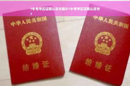 ?中专学历证明认定书图片?中专学历证明认定书
?