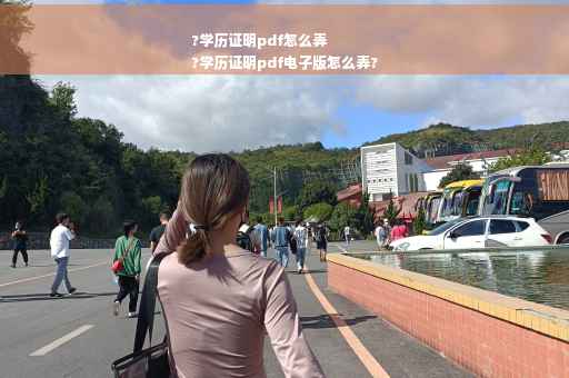?学历证明pdf怎么弄
?学历证明pdf电子版怎么弄?