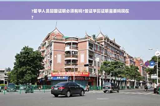 ?留学人员回国证明必须有吗?签证学历证明需要吗现在
?