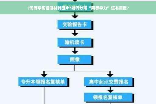 ?同等学历证明材料图片?如何分辨“同等学力”证书真假?