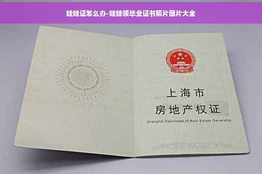 娃娃证怎么办-娃娃领毕业证书照片图片大全