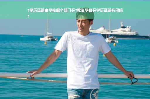 ?学历证明由学校哪个部门开?教资学校开学历证明有用吗
?