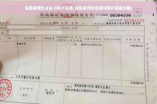 安阳函授毕业证书图片高清(安阳函授毕业证书图片高清大图)